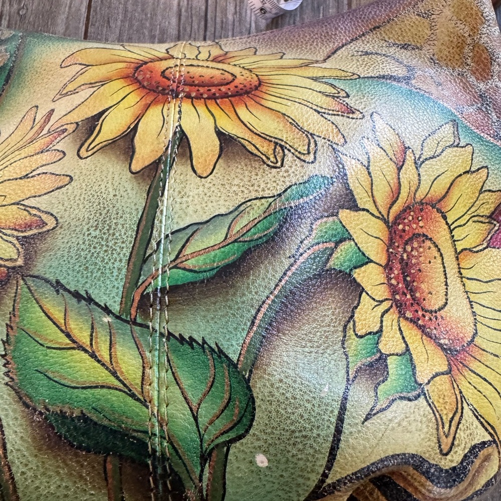 Anuschka Artistic Multicolor Shoulder Bag - Picture 8 of 16